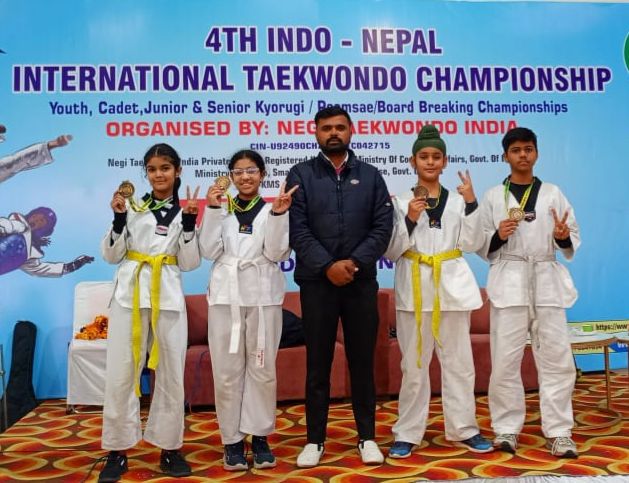Modern School Shines at Taekwondo Championship! at Modern Senior Secondary School, Patiala
